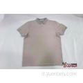 95% cotone 5% spandex PK solido con camicia stampata